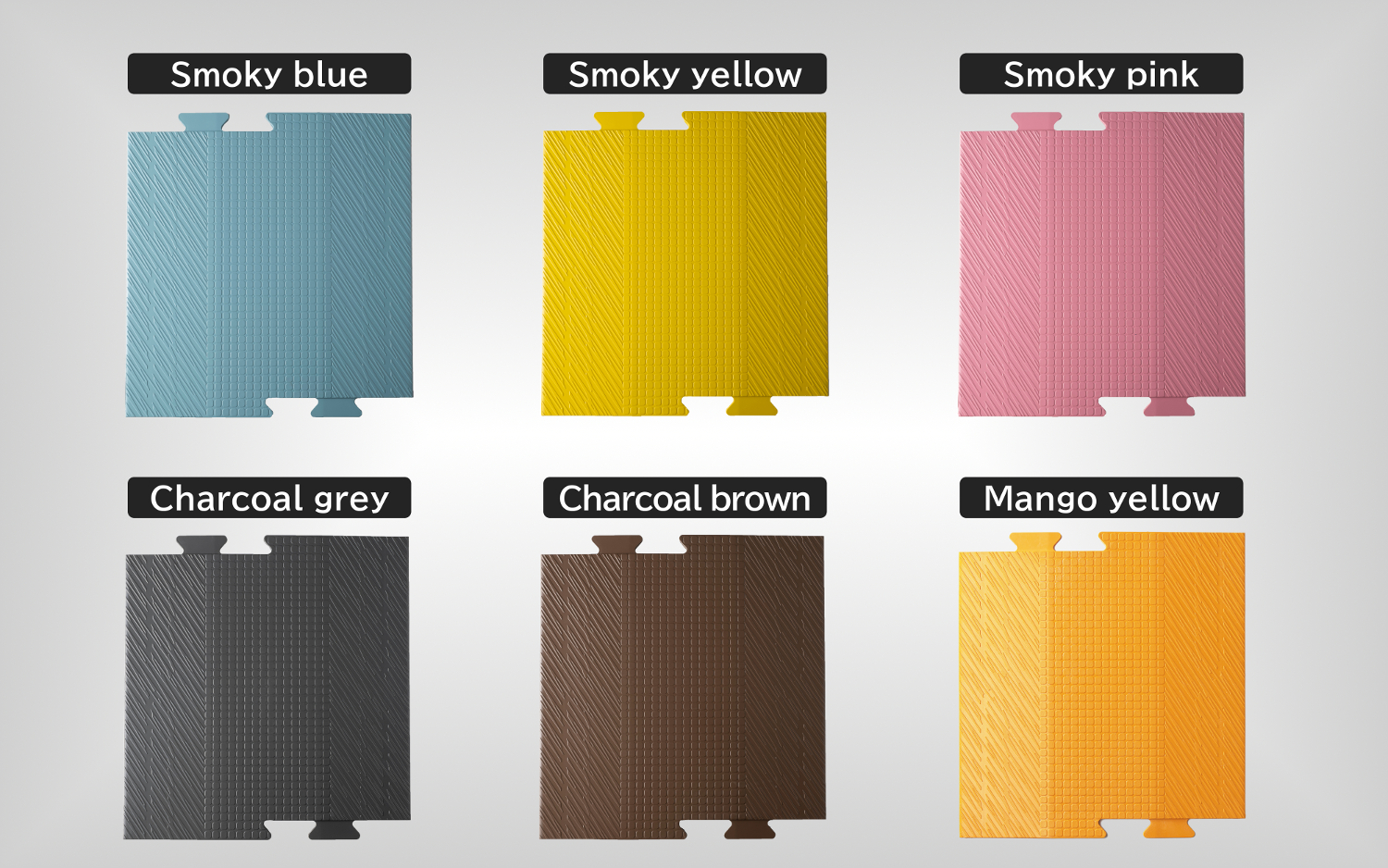 Image of 6 color variations of Hodokun.